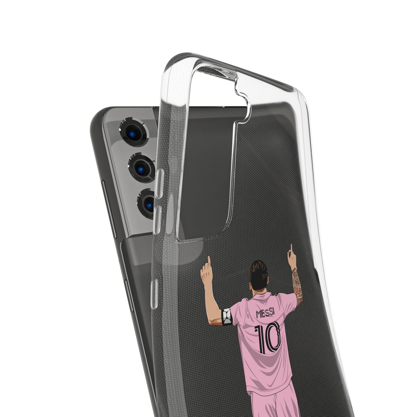 Messi Inter Miami - Phone Case Transparent